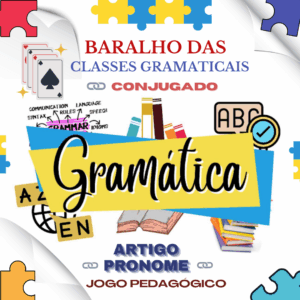 “Baralho das Classes Gramaticais – "Artigo/Pronome(Conjugado)”
