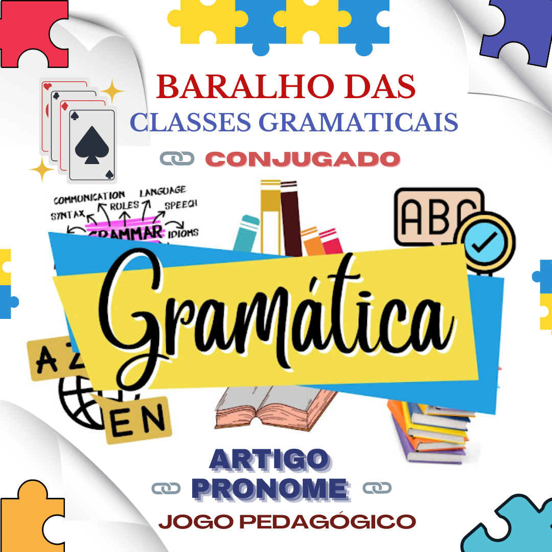 “Baralho das Classes Gramaticais – “Artigo/Pronome(Conjugado)”