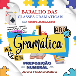“Baralho das Classes Gramaticais – "Preposição / Numeral Conjugado”