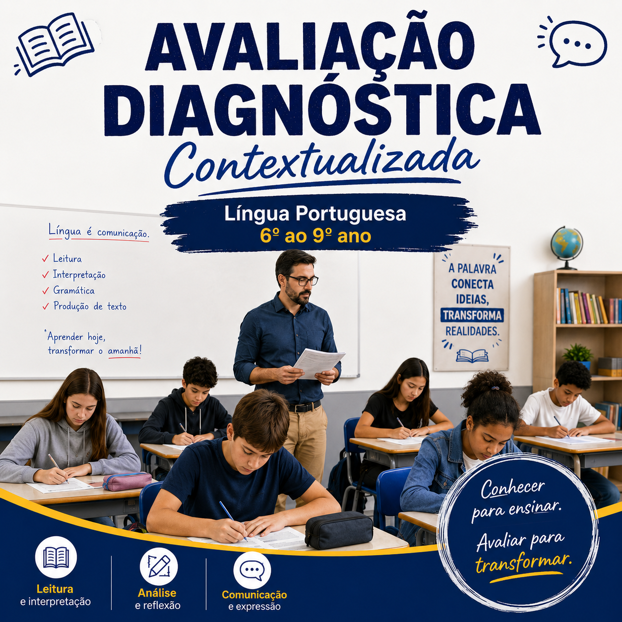 Avaliação Diagnóstica Língua Portuguesa 6° ao 9° ano